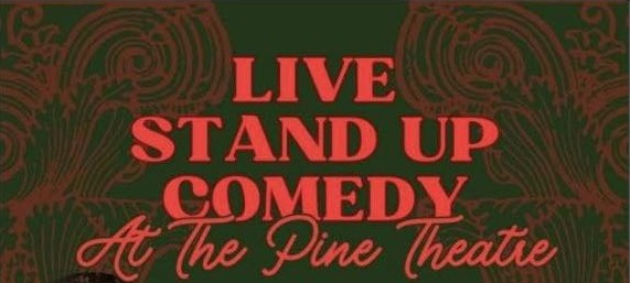 green background with red lettering