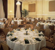 banquet hall of hotel