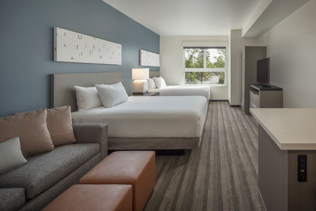 double queen guest room of hotel