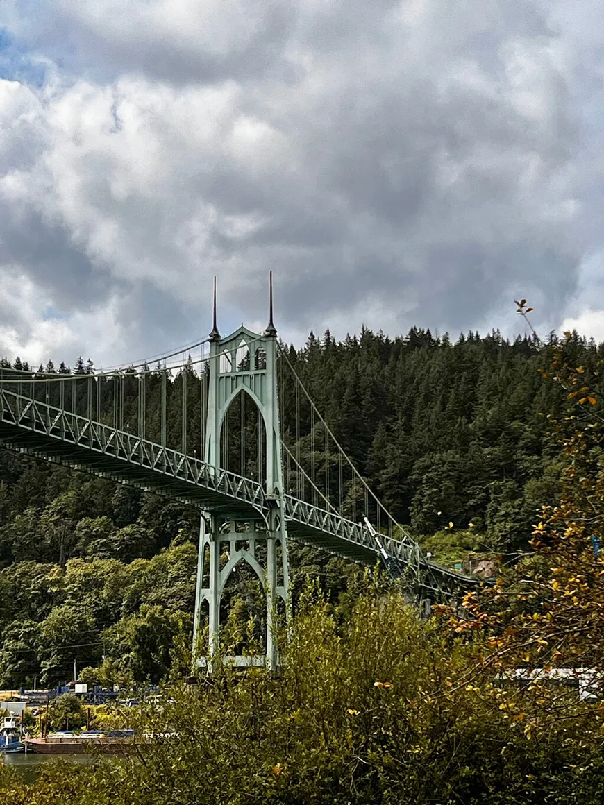 Gothic style bridge.