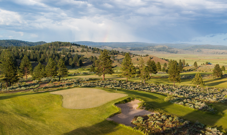 Enjoy golf with sweeping views at Silvies Valley Ranch