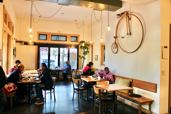 cafe with modern decoration