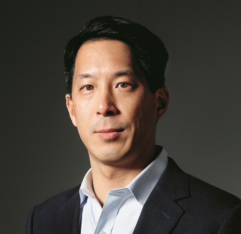 promotional image of writer and author Michael Luo