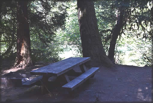 Enjoy a picnic at Eagle Rock Campground