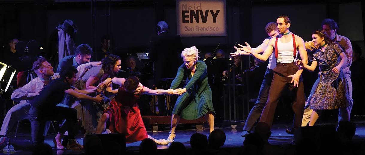 on stage performance of The Seven Deadly Sins