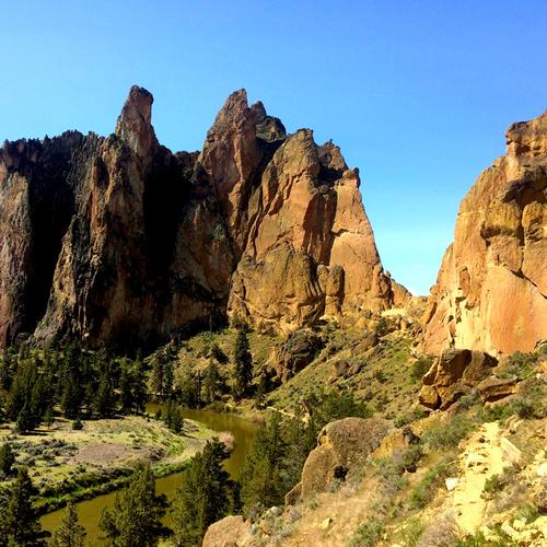 Go on a climbing adventure at Smith Rock State Park