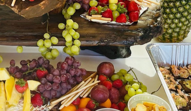fresh fruit deli platter