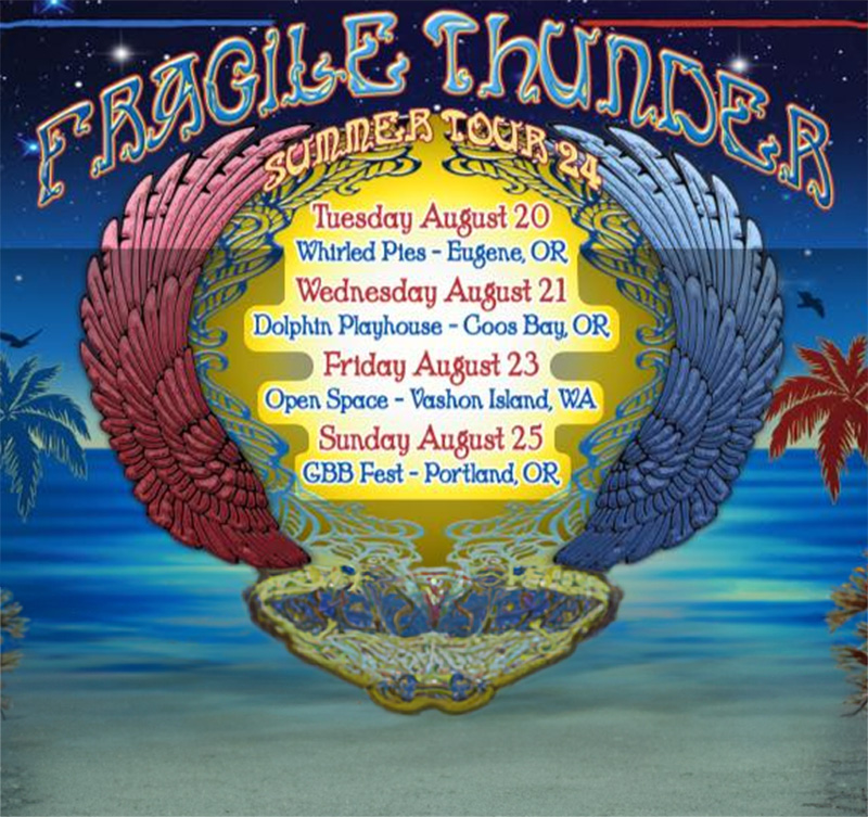 Fragile Thunder concert dates and locations poster