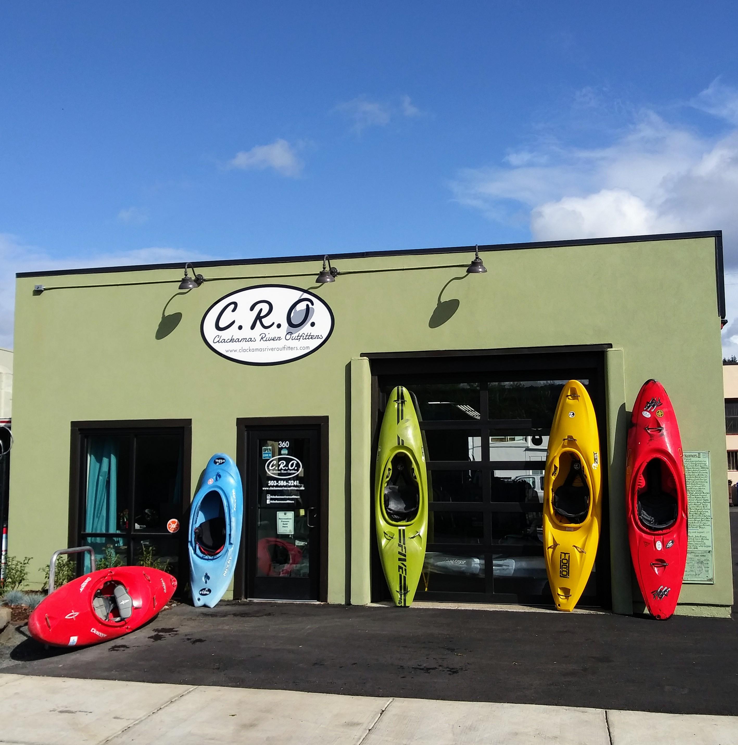 Storefront for guide and outfitter.