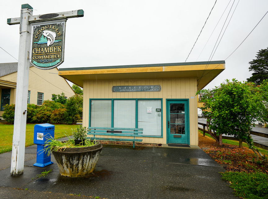 coquille chamber building exterior