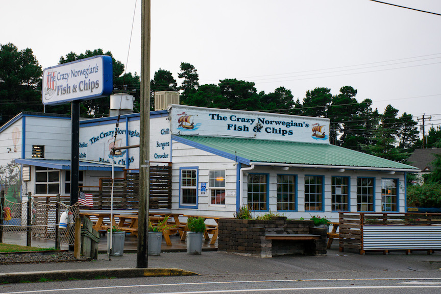 fish and chips restaurant on hwy 101