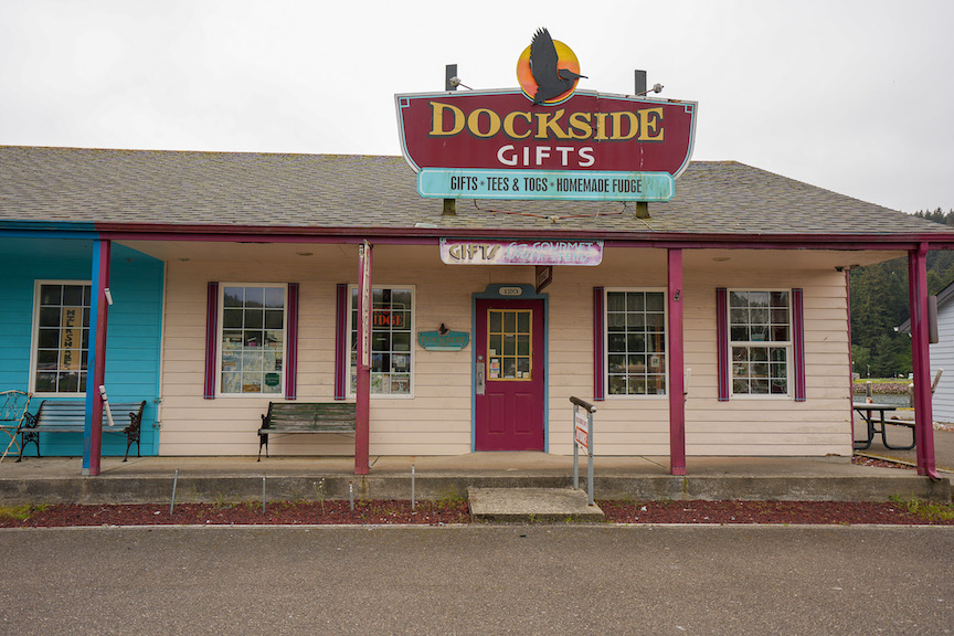 gift shop in Winchester Bay, Oregon
