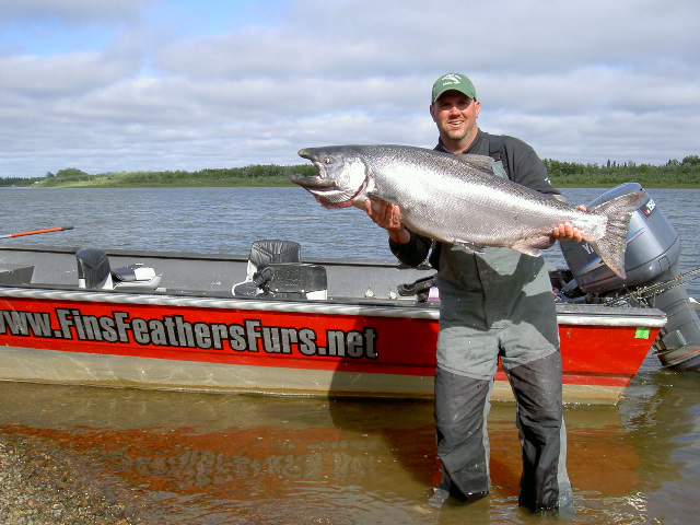 King salmon fishing in Alaska - Nushagak River Adventures