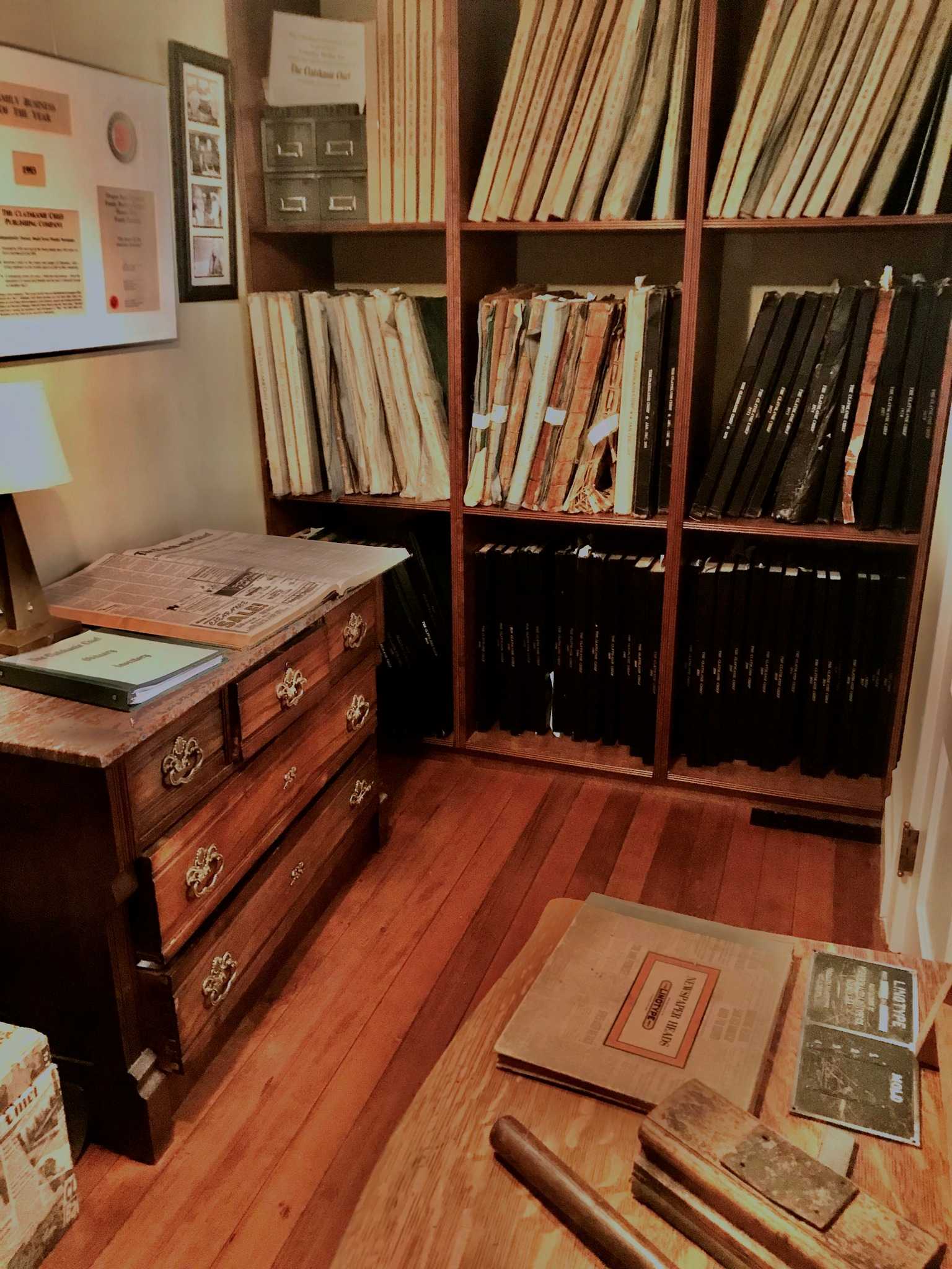 Newspaper archives