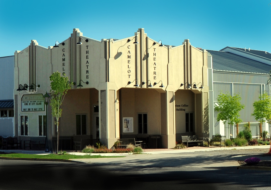 exterior of theatre building