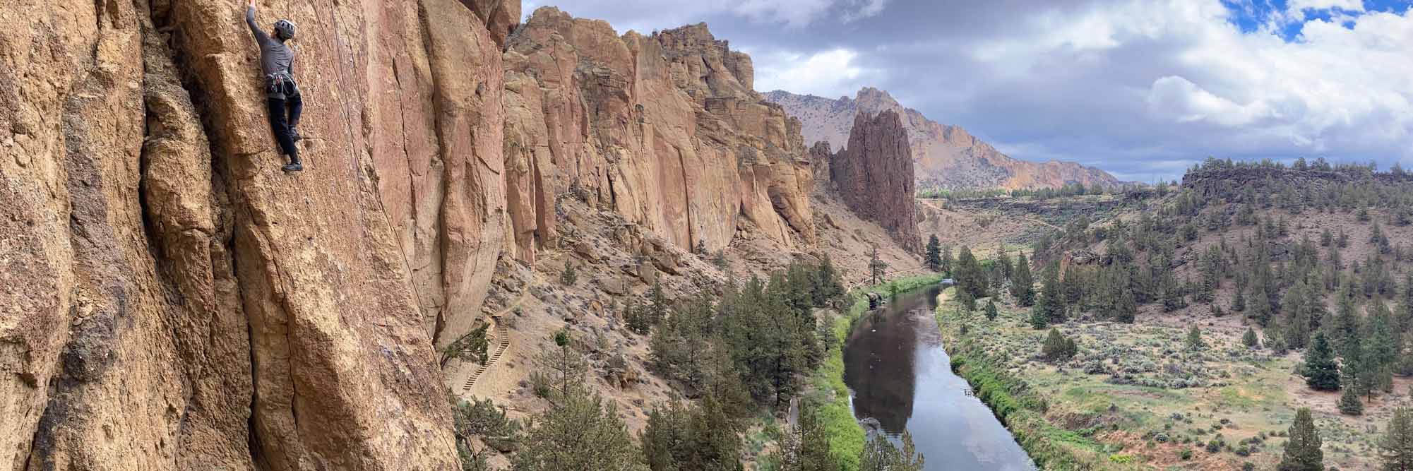 Smith Rock State Park is the birthplace of sport climbing in the U.S.