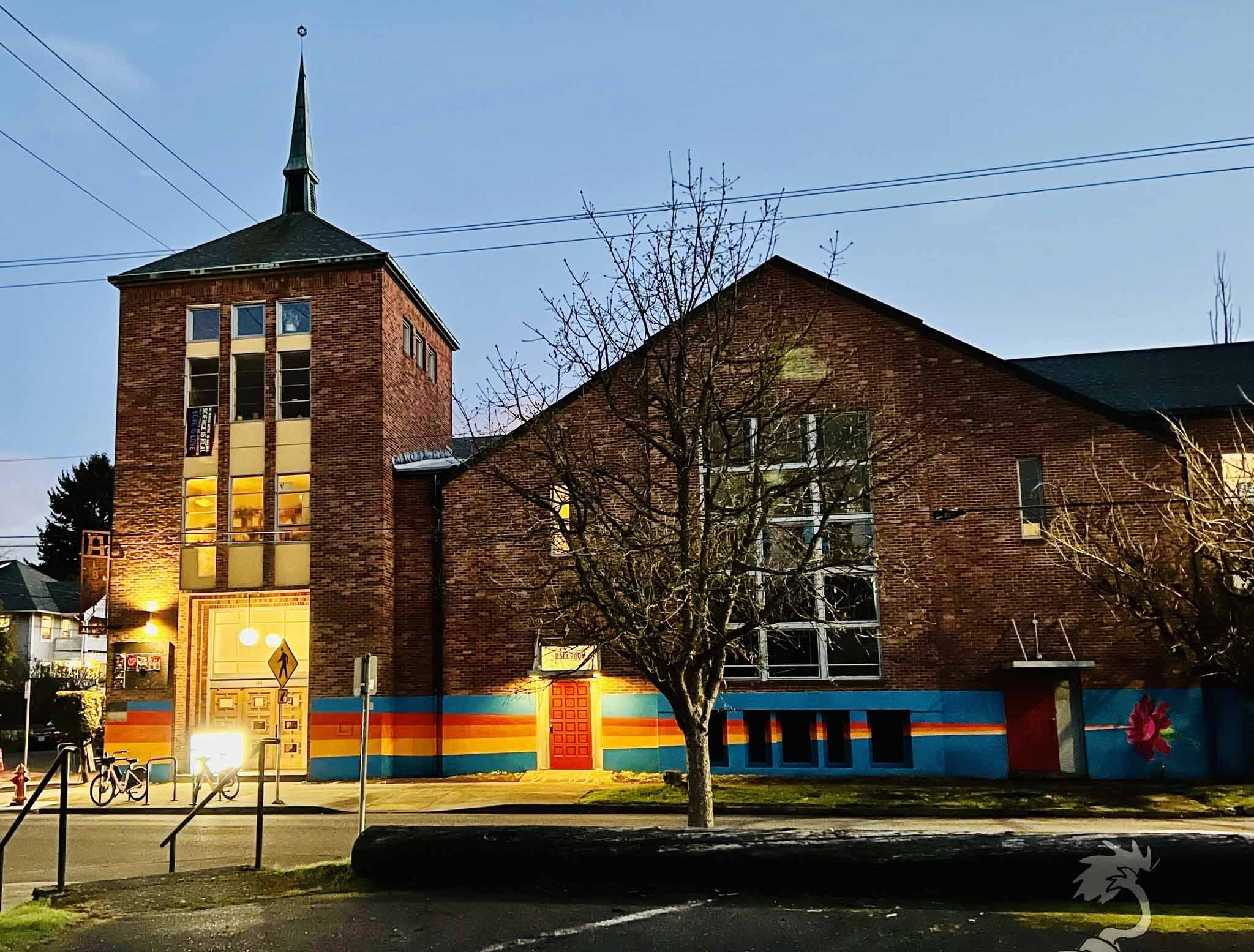 Alberta Abbey, a converted performance center