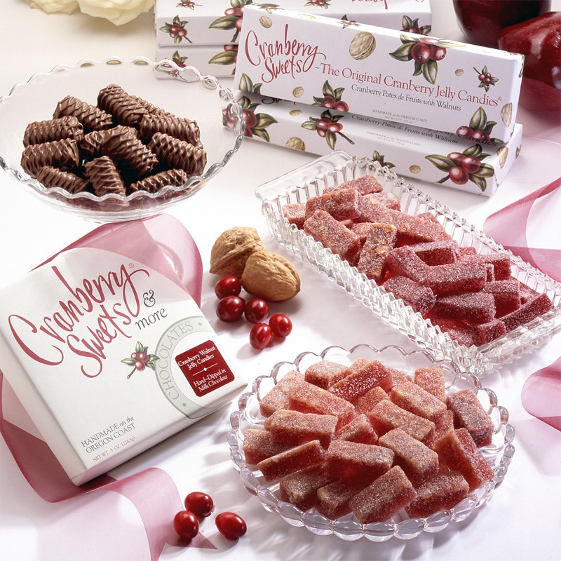 Cranberry candies by Cranberry Sweets in Bandon, Oregon