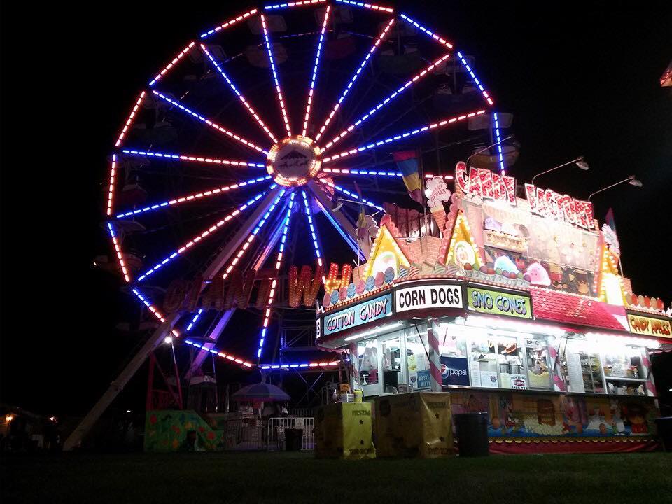 Ferris Wheel at the Curry County Fair in Gold Beach, Oregon
