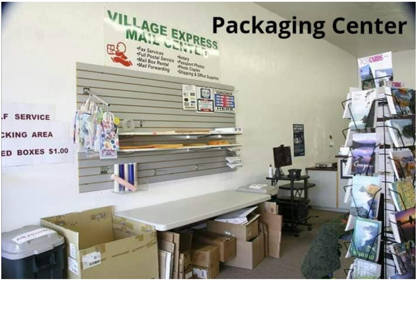 Village Mail Express packaging center.jpg