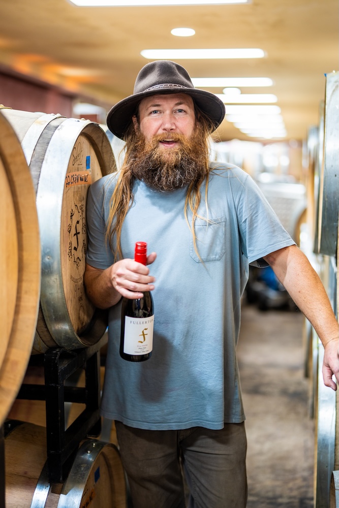 Wine making at Fullerton Wines in Corvallis.