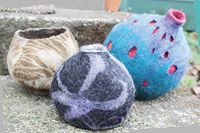 Felted vessels
