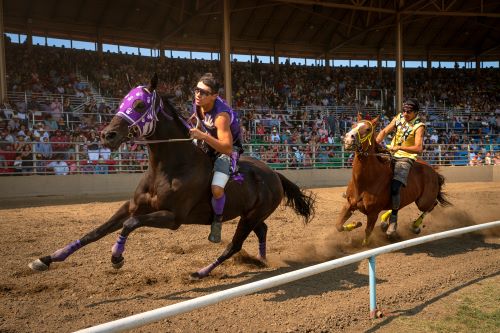 Indian Relay Race at the Pendleton Round-Up, pc Nate Van Mol