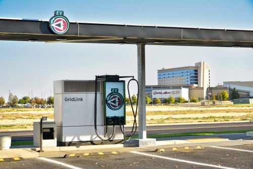 EV Charging at Arrowhead Travel Plaza