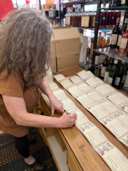 labeling Ruby D Quinine Tonic