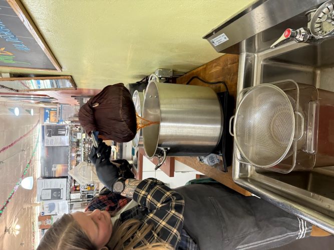 brewing Ruby D Quinine Tonic