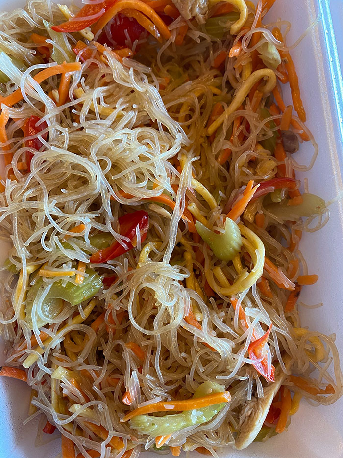 photo of Filipino pancit stir fry