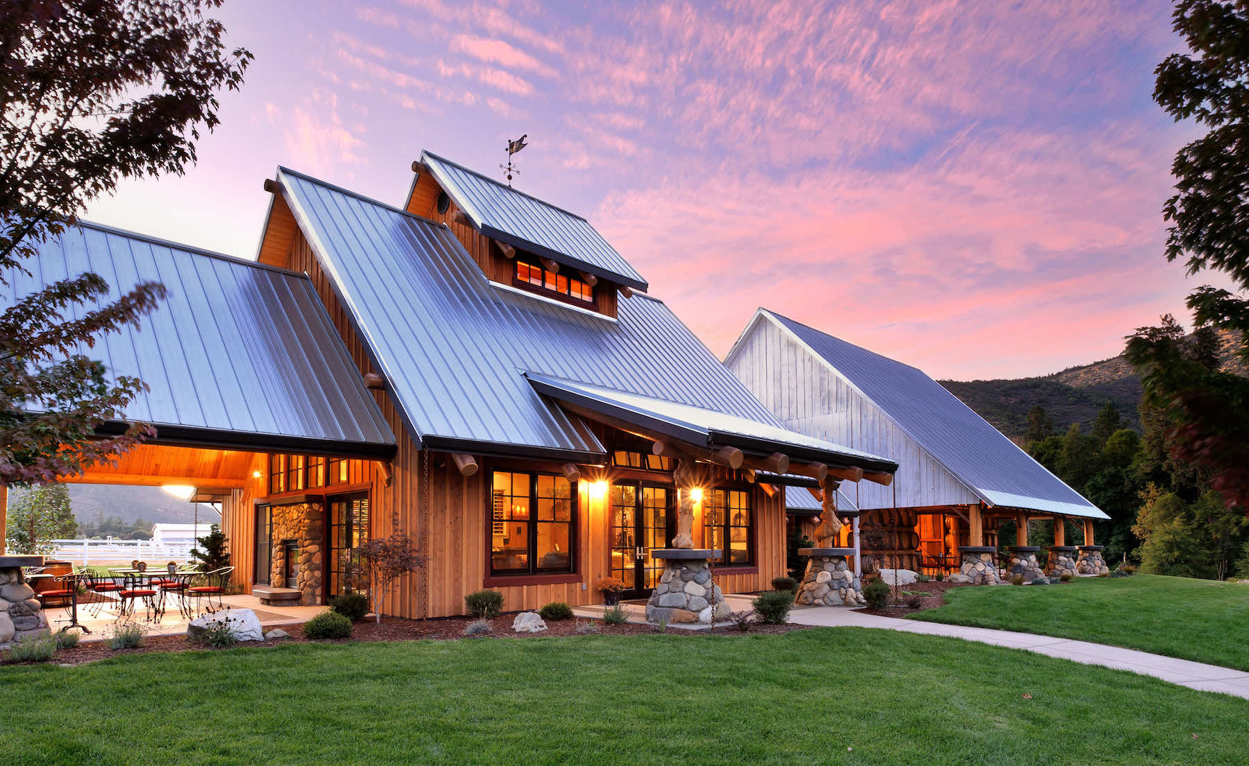 Tasting Room at Sunset