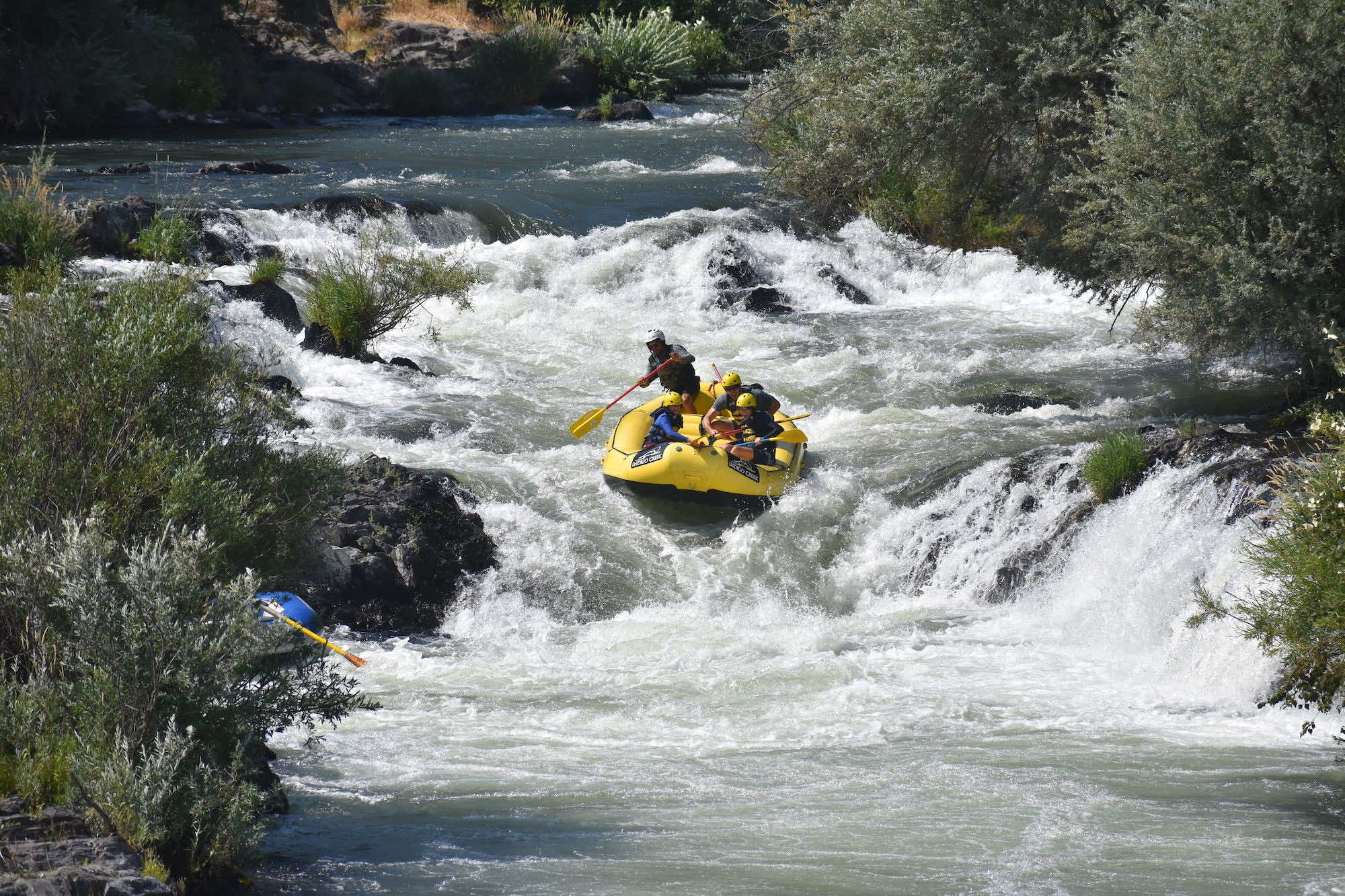 Guided whitewater adventures