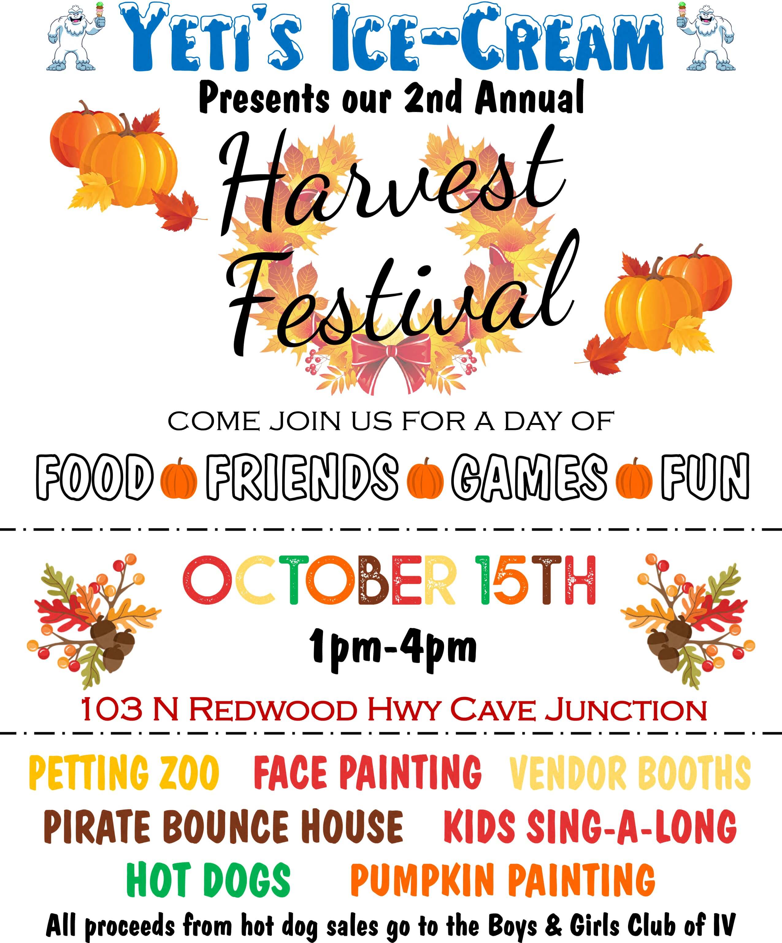 2nd Annual Harvest Festival