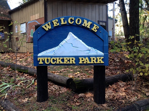 Tucker Park Sign