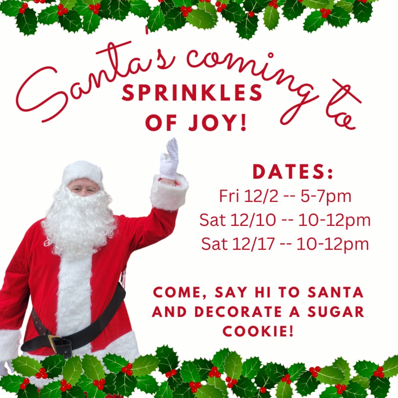 Santa at Sprinkles