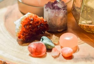 Crystals and stones