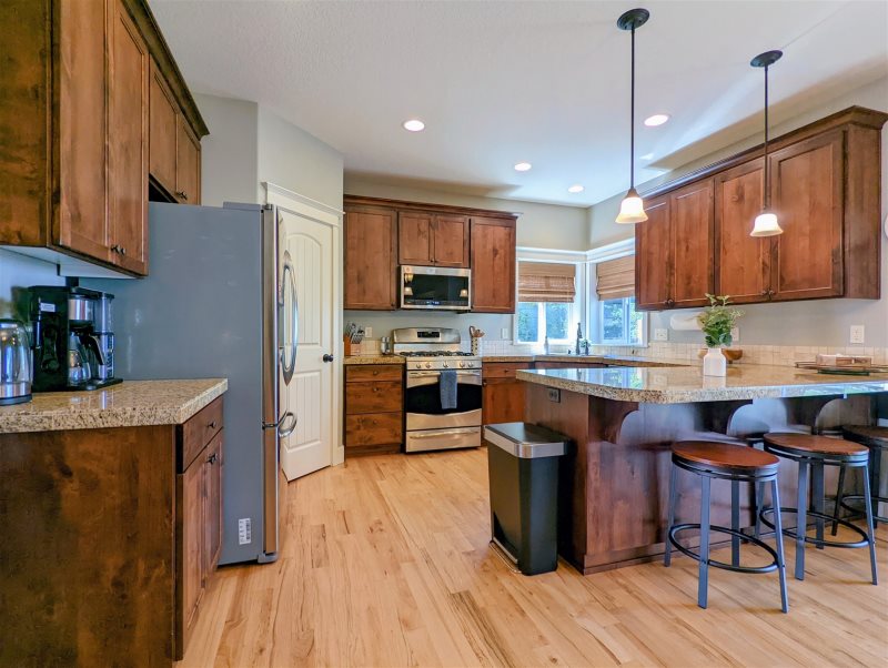 Kitchen at Chez Pinot Vino