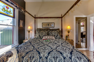 bedroom at Victorian Secrets