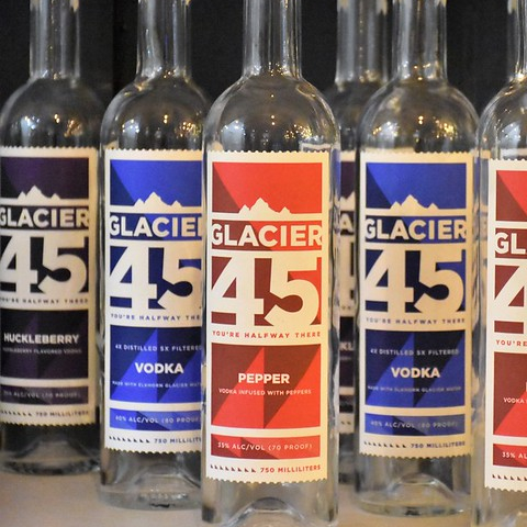 Glacier 45 Vodka favorites