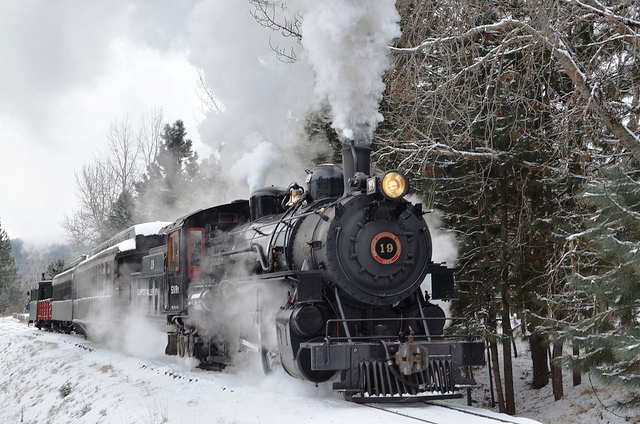 Sumpter Valley Railroad Christmas Train