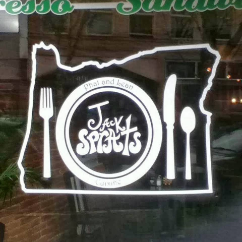 Neon sign for Jack Sprats Restaurant