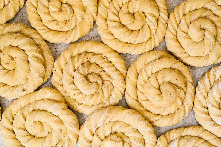 Pastries or rolls