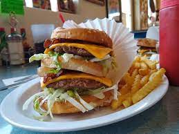 Burger at Burger Hut