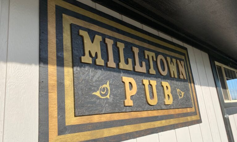 Milltown Pub Sign