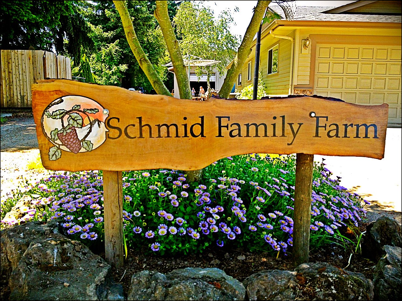 Schmid Family Farm Sign