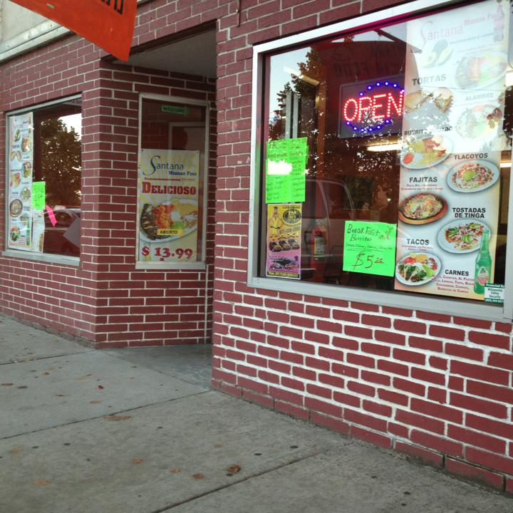 Santanas Mexican Food Store Front