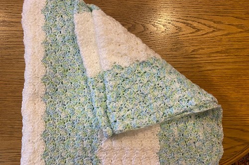 Benedictine Gift Shop Baby Blanket