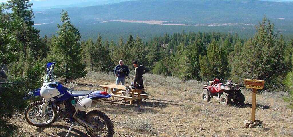 Dirt bike and ATV lookout