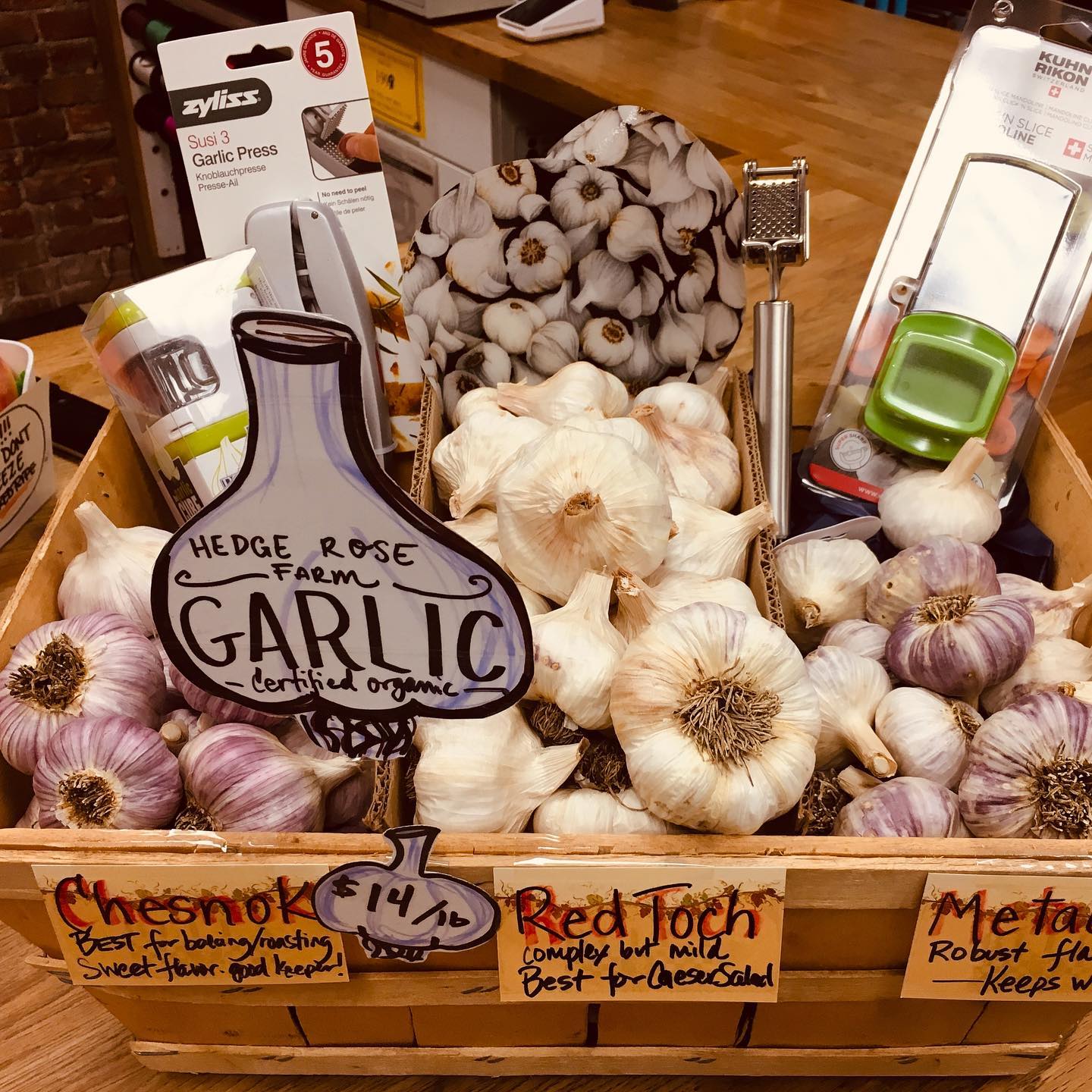 Local Garlic for sale